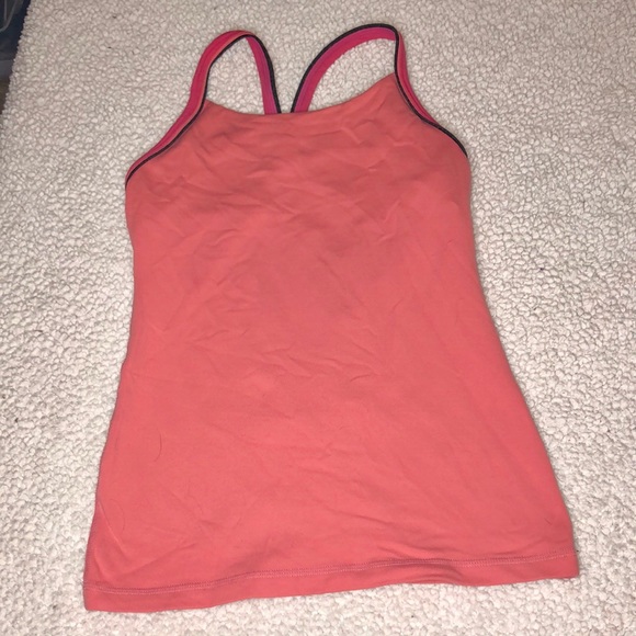 Lululemon Lot of 2 UJJAYI Power Y Mesh Tank w/Shelf Bra Sz 4 - Picture 12 of 12